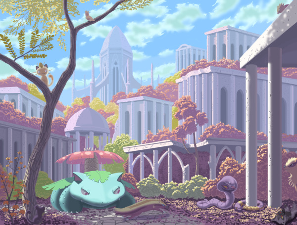  Pokemon City Artist: きゅうい 