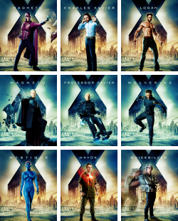 New Character Posters for X-Men: Days of Future Past 