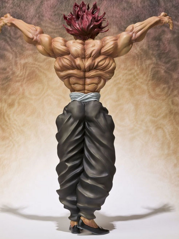 pissvortex:  pissvortex:yujiro hanma snatched waist   Strongest man in the world got back tiddies and back abs. Impressive. 