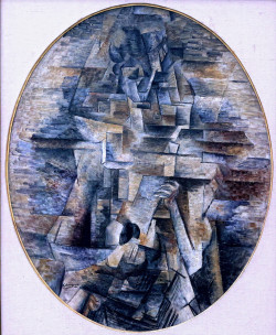 un-monde-de-papier:  Femme à la mandoline, Georges Braque.  Photo: cc https://www.flickr.com/photos/mazanto/ https://creativecommons.org/licenses/by-nc-sa/2.0/  