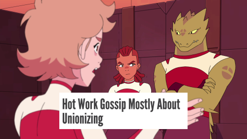 emilythesphericalrobot: Reductress headlines × She-Ra and the Princesses of Power (Part 3)