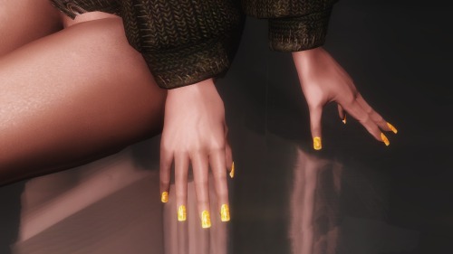 Mod Release: HN66 Nails Retextures for UNP Bodies!I found that there is almost no colorful nails tex