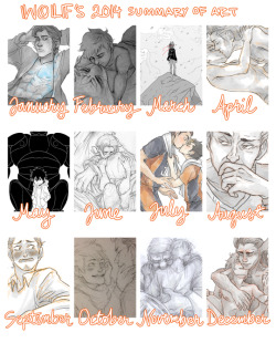 2013 was the year of hugs and 2014 was the year of sketches apparently