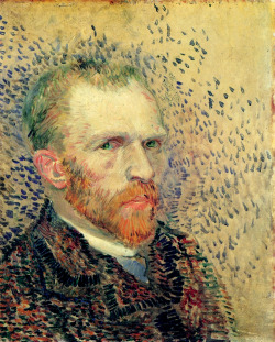 alongtimealone:  van gogh- Self-portrait 2c - Amsterdam Van Gogh Museum - wp (by petrus.agricola) 