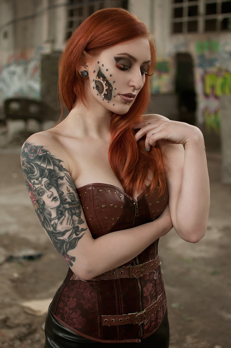 steampunksteampunk:    model: Claudin’s Seductions mua: Iku Makeups ETCstyle: Dominika