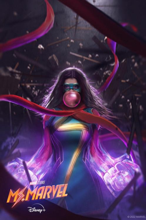 Ms Marvel (2022) poster by BossLogic