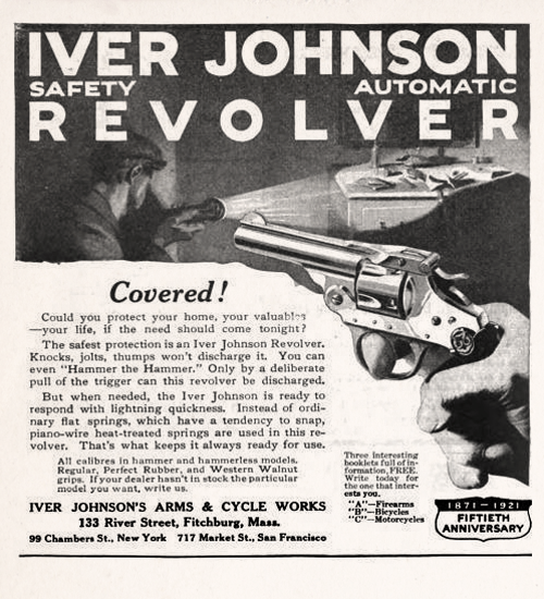 Iver Johnson Firearms, 1921