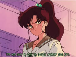 theshiningd:  kawaiislutface:  actual badass makoto kino aka sailor jupiter if ur into sailor moon and u dont like her we cant be friends  My real first love.