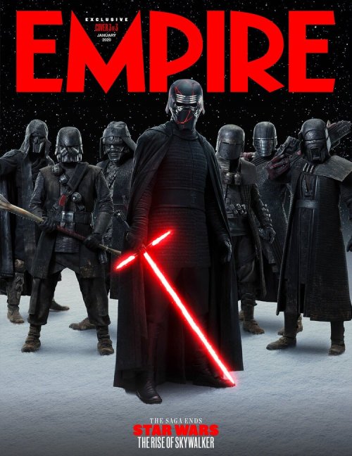 Star Wars Rise of Skywalker - Knights of Ren coverHere’s one of the covers for Empire Magazine. Fina