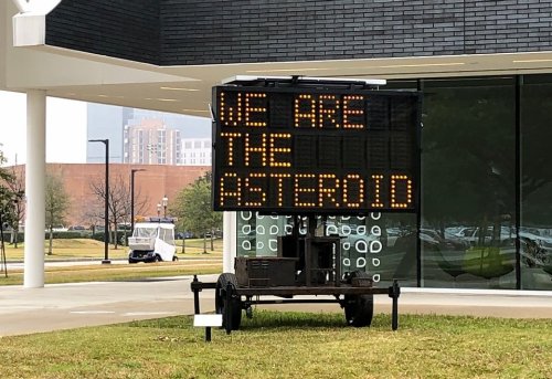 ☄️ Justin Brice Guariglia, WE ARE THE ASTEROID III, 2019.