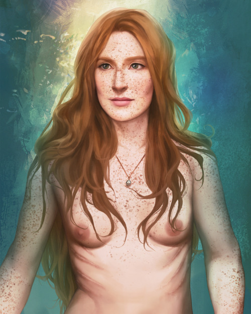 persepaien:Charlotte, my land-adapted mermaid OC
