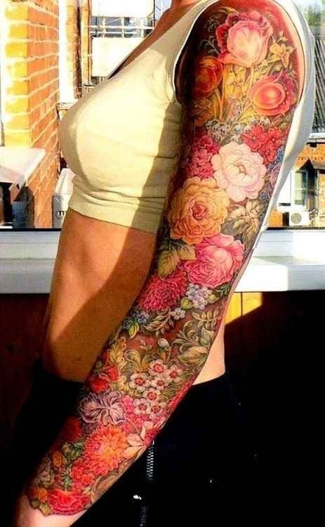 kittison:A collection of nature-inspired tattoos.
