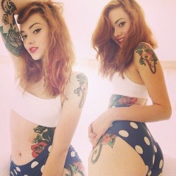 itsall1nk:  More Hot Tattoo Girls athttp://hot-tattoo-girls.blogspot.com 