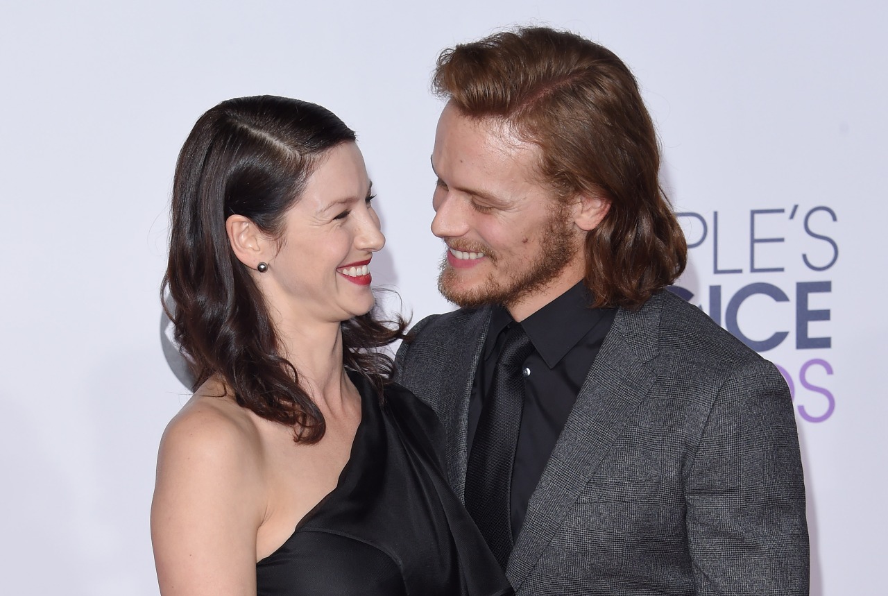 creag-an-fhitich:  She and Sam Heughan absolutely lit up the screen with fireworks.~