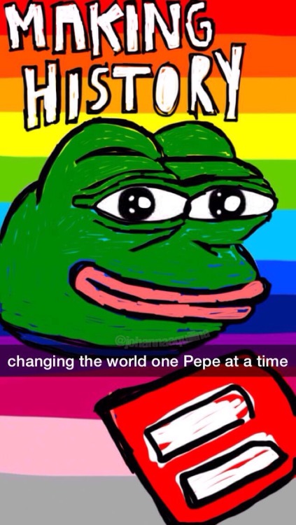 rarepepesblog:#lovewins #pepewins