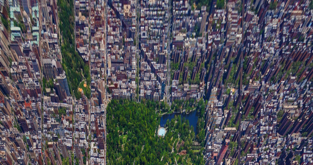 bluesey:     Central Park Panorama by Sergey Semonov Every now and then I like to