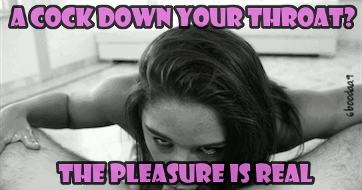 itsybitsysissy: 6boodaa9:  You can’t hide the pleasure of choking on a cock down your throat   Only 
