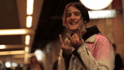 kyliehorror:  Runnin’ away from you takes time and pain And I don’t even want to So, I’m gettin’ high all week without you Poppin’ pills, thinkin’ about you  Lil Peep - U Said