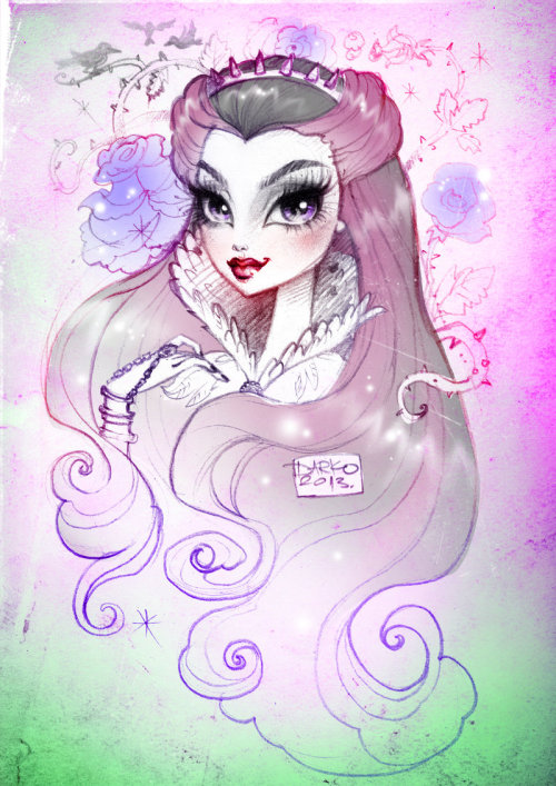 aliensintheend:  Source: Raven Queen Ever After High 