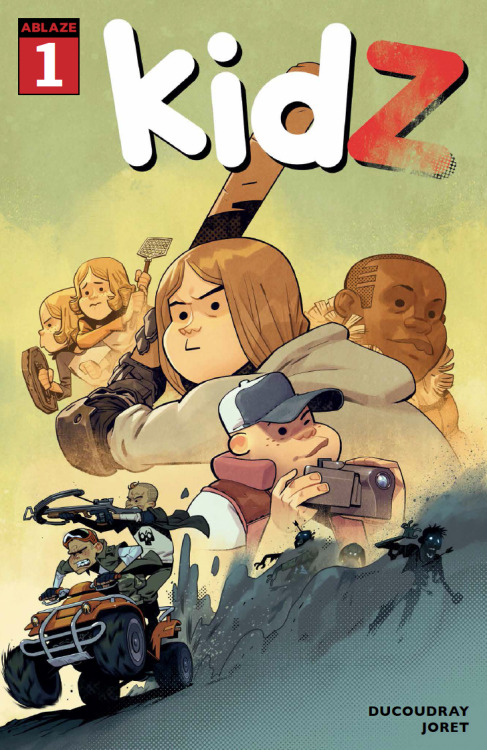 Today is the official release day of KidZ in US, issue #1 in store now!