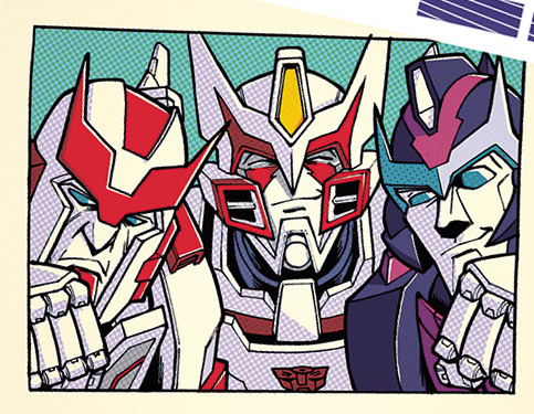 cannibalisticcutie: My first thoughts when I saw one of the covers for Lost Light #7