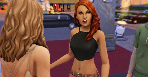 Hey it’s It-Girl Nina Caliente angry about stupid fans & a sassy looking Lucas Munch.