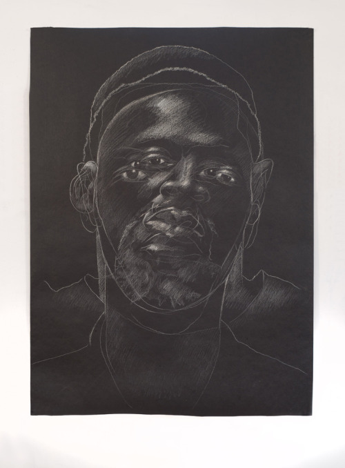 return-of-thepharaoh: darksilenceinsuburbia: Titus Kaphar For his current exhibition at Jack Shainma