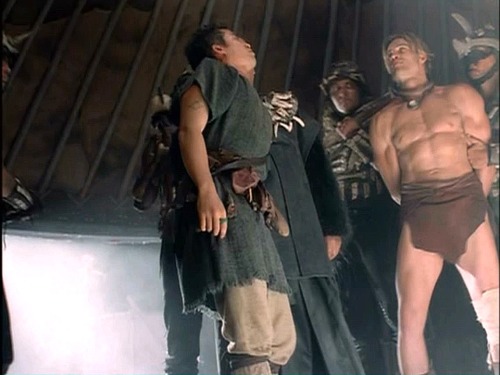 ropermike:Daniel Goddard in BeastMaster - “A Devil’s Deal”. More pics here.King Zad tries to recruit