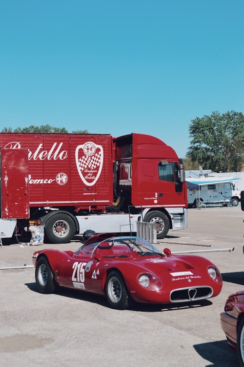 Periscopica. Alfa Romeo 33 Periscopica, scuderia del portello. Imola 2018.