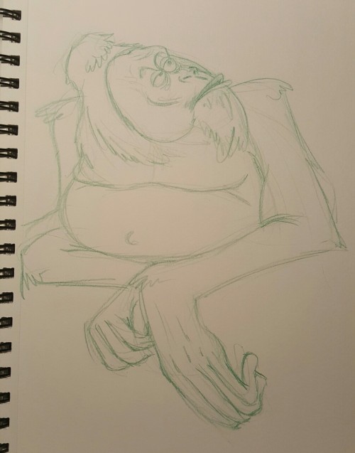 Been drawing apes on twitter for the last few days
