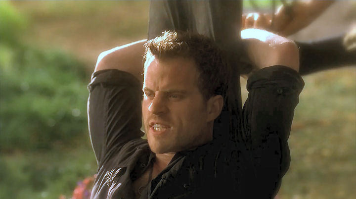 tiedupinthecloset:  Robert Kazinsky tied up in True Blood. I understand the disappointment