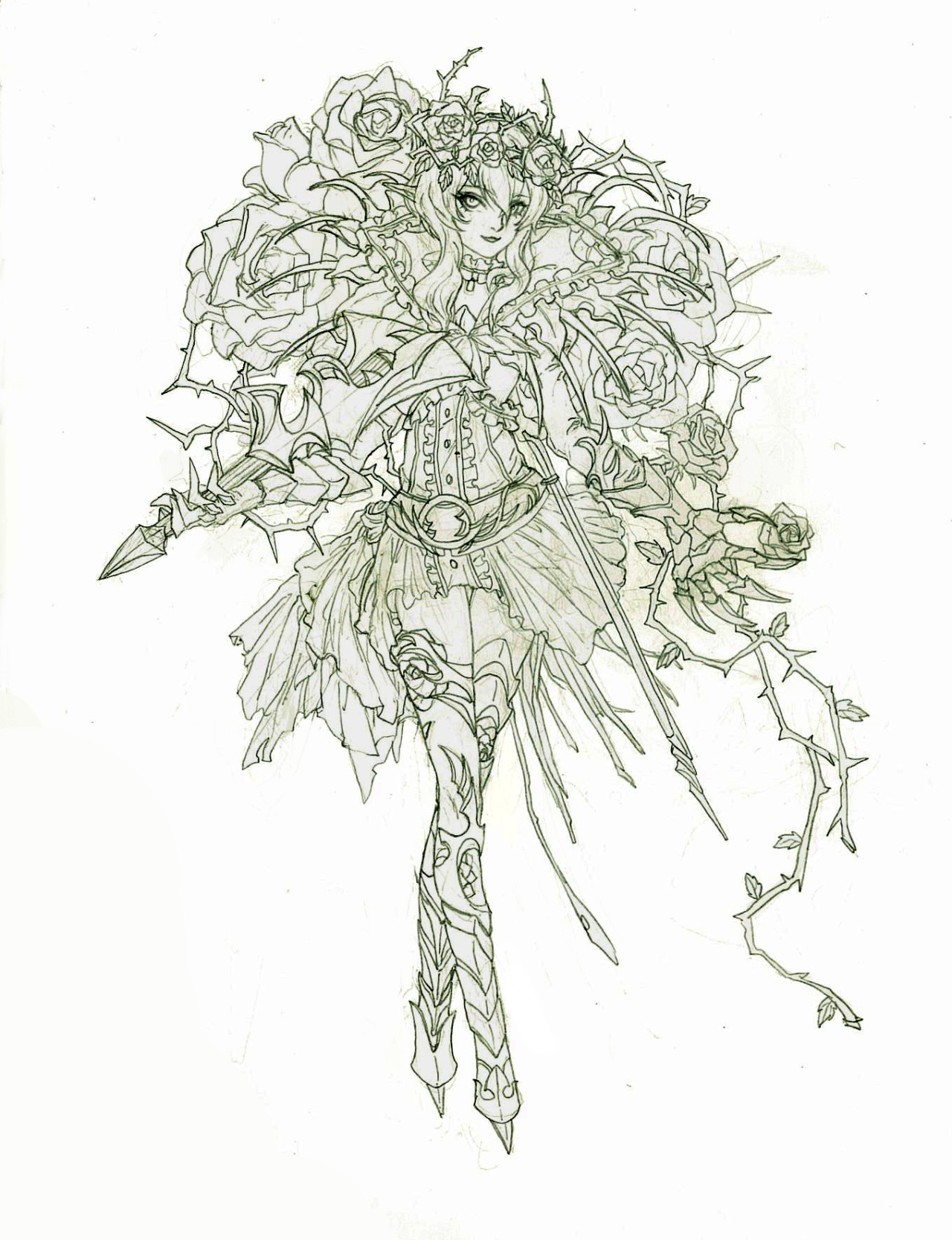 kurohebi: Magical Girl Raising Project Artist:   還祠   Don’t colored without
