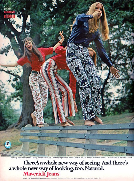 fungere Planlagt krøllet Design is fine. History is mine. — Maverick Jeans ad, 1971. USA. Via  coleencorby