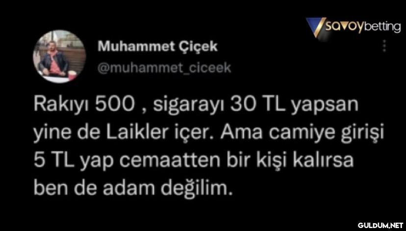 Muhammet Çiçek...