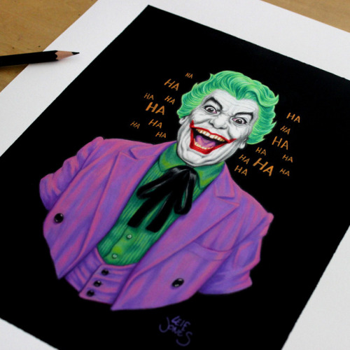 Cesar Romero as The Joker art commission: 