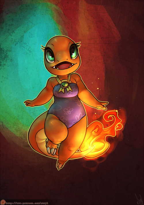 atryl:  Charmander ———If you like my art and you would like to support me, you can do it on patreon. Every bit is highly appreciated, thank you! <3  cute O oO <3