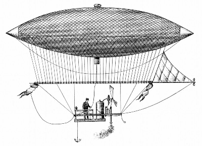 The hot air balloon duel of 1808,In 1808 two Parisian men named Monsieur Granpree and Monsieur LePiq