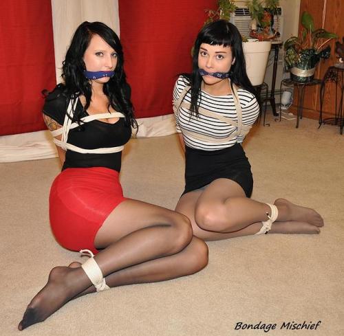 XXX bondagehedgehog:  Lexi and Marina photo