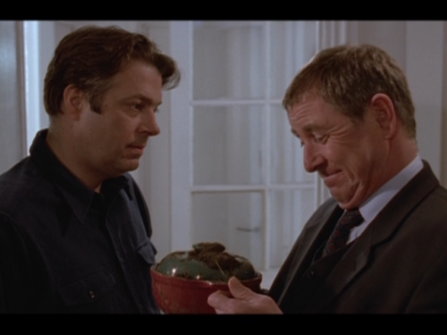 midsomer-marple:Barnaby: This is Sergeant Troy. And this is a spade. Between them, they are going to