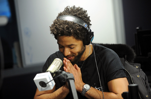 Sex queercelebs: Jussie Smollett vists the SiriusXM pictures