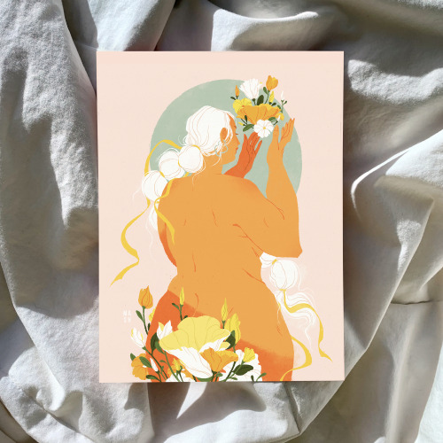 samanthamash: New mini prints are here! You may have already seen the Pomegranates and Persimmons in