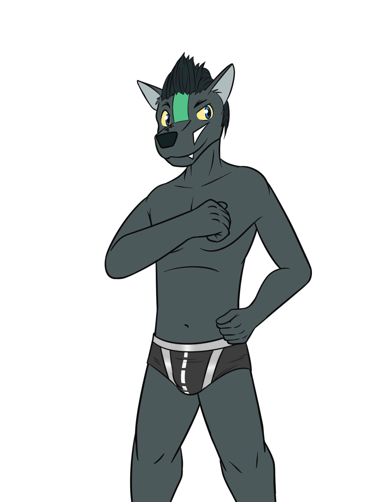 Anthro Go-onger Engines in undiesCause why not have a version like this, I enjoy
