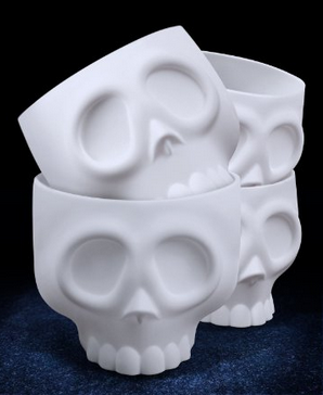 caitlynhetillica:   Skeleton Toilet Paper Holder Skeleton Salt & Pepper Shaker Ice Skull Molds Skull Egg Mold Skull Baking Cups Skull Tea Infuser Gingerdead Man Cookie 