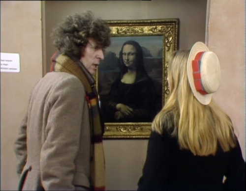 greencarnations:thatsthelionking:So I’ve been watching through Classic Who. The Doctor in the Louvre