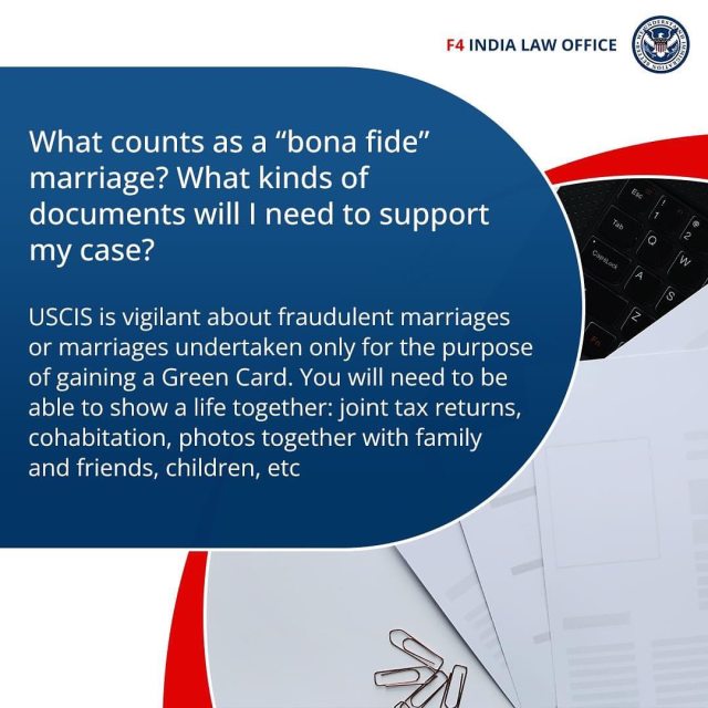 Any marriage that takes place solely so an immigrant can obtain a green card and enter the United States is considered fraudulent. These are also known as a sham or fake marriages. The United States Citizenship and Immigration Services (USCIS) views this as a federal crime with severe consequences for immigrants, U.S. citizens, and other convicts. #immigrationlawyer #usimmigrationlaw #f4visa #IMMIGRATIONATTORNEYSAMARSANDHU #f4india #usimmigrationlawyer #usimmigrants  #greencardpetitions #usimmigrant #immigration #samarsandhu #f4indiavisa #immigrants #IMMIGRATIONLAWYER #immigrants #immigration #immigrationlawyer #immigrationattorney #immigrationservices #immigrationconsultant #immigrantswelcome #immigrantsmakeamericagreat #adjustmentofstatus https://www.instagram.com/p/Cb0B_3GPTwk/?utm_medium=tumblr #immigrationlawyer#usimmigrationlaw#f4visa#immigrationattorneysamarsandhu#f4india#usimmigrationlawyer#usimmigrants#greencardpetitions#usimmigrant#immigration#samarsandhu#f4indiavisa#immigrants#immigrationattorney#immigrationservices#immigrationconsultant#immigrantswelcome#immigrantsmakeamericagreat#adjustmentofstatus