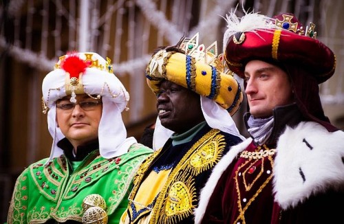 weirdpolis:Orszak Trzech Króli (parade of the Three Kings/Three Wise Men/the Magi)In Poland on the 6