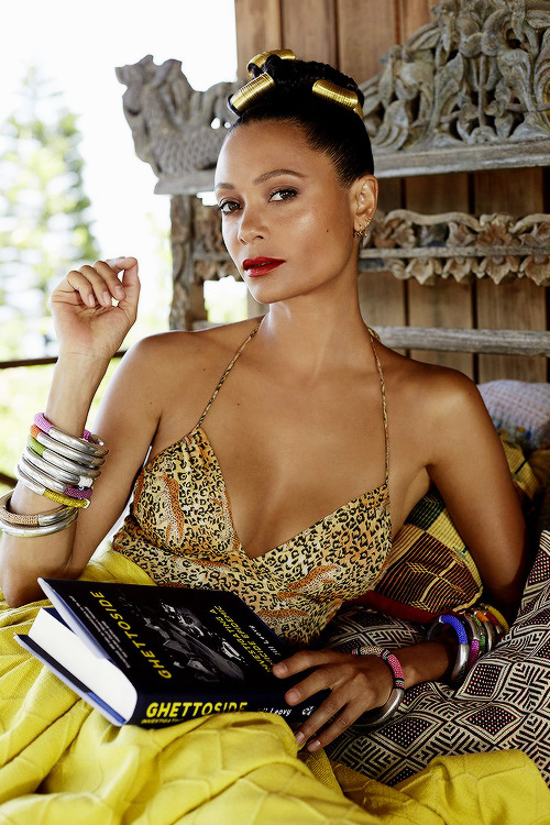 gifstarwars:Thandie Newton Photographed for New African Woman Magazine 