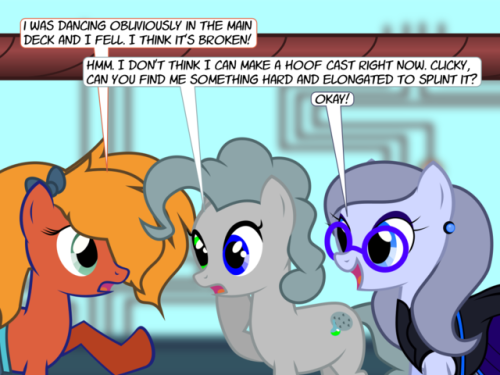 askthecookies:(Featuring Terra from @anideterm3 and @doubleclickthepony !) XD! Pfffft