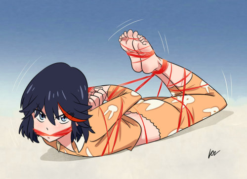 grosslyabnormal: Ryuuko in distress by lostonezero