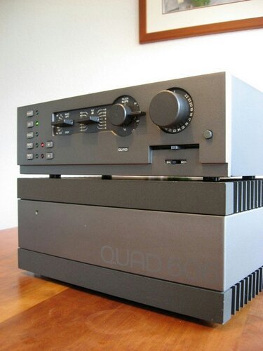 adidaskoln:  Quad 44 pre amplifier Quad 606 power amplifier Gets quite a bit of bad
